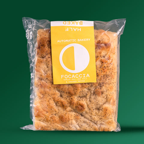 HALF BAKED FOCACCIA