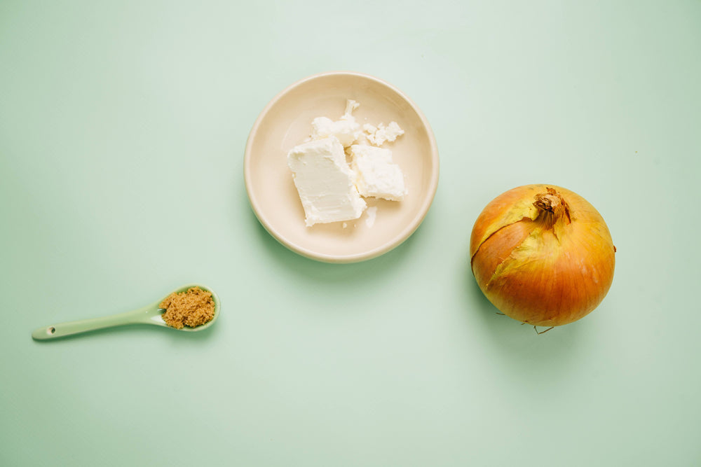 HALF BAKED BREAD - BALSAMIC ONION + FETA